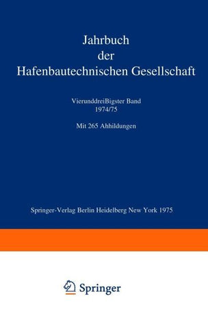 Jahrbuch der Hafenbautechnischen Gesellschaft