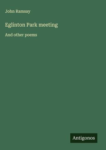 Eglinton Park meeting
