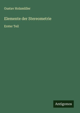 Elemente der Stereometrie