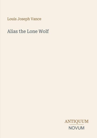 Alias the Lone Wolf