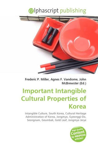 Important Intangible Cultural Properties of Korea