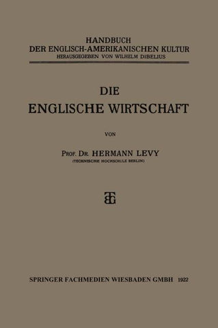 Die Englische Wirtschaft