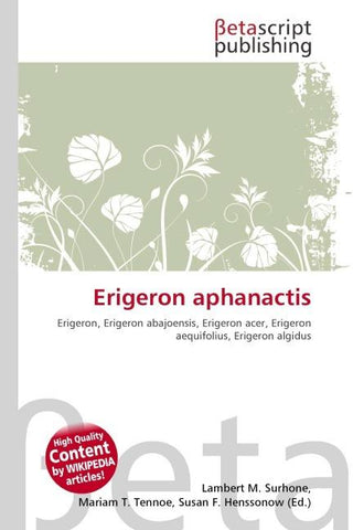 Erigeron aphanactis
