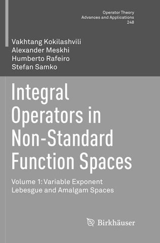 Integral Operators in Non-Standard Function Spaces