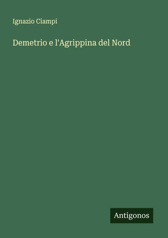 Demetrio e l'Agrippina del Nord