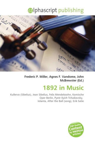 1892 in Music