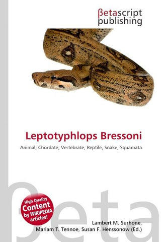 Leptotyphlops Bressoni