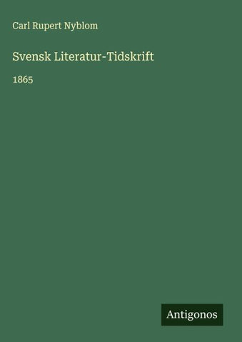 Svensk Literatur-Tidskrift