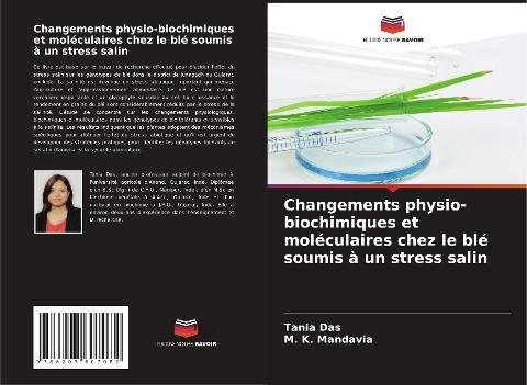 Changements physio-biochimiques et moléculaires chez le blé soumis à un stress salin