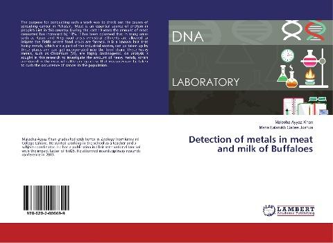 Detection of metals in meat and milk of Buffaloes