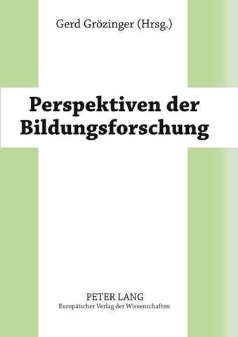 Perspektiven der Bildungsforschung