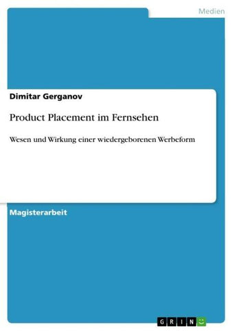 Product Placement im Fernsehen