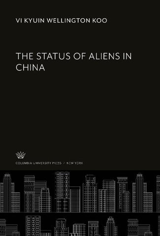 The Status of Aliens in China