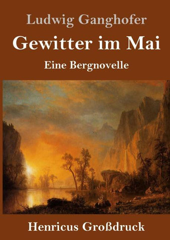 Gewitter im Mai (Großdruck)