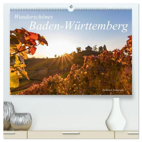 Wunderschönes Baden-Württemberg (hochwertiger Premium Wandkalender 2026 DIN A2 quer), Kunstdruck in Hochglanz