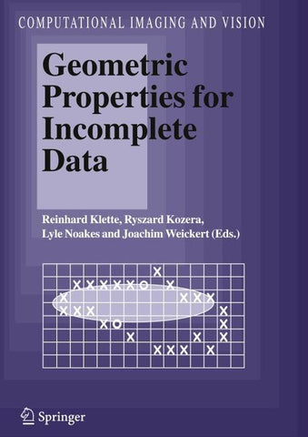 Geometric Properties for Incomplete Data