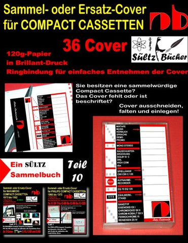 Sammel- oder Ersatz-Cover für Compact Cassetten