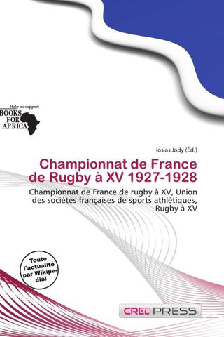 Championnat de France de Rugby à XV 1927-1928