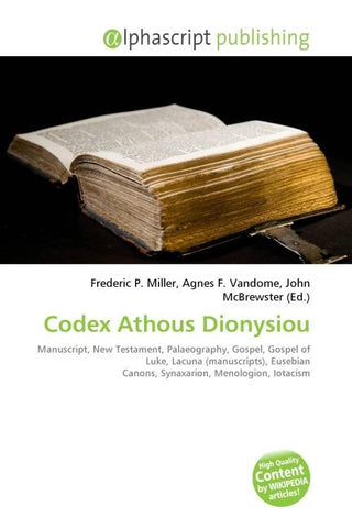 Codex Athous Dionysiou