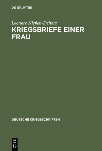 Kriegsbriefe einer Frau