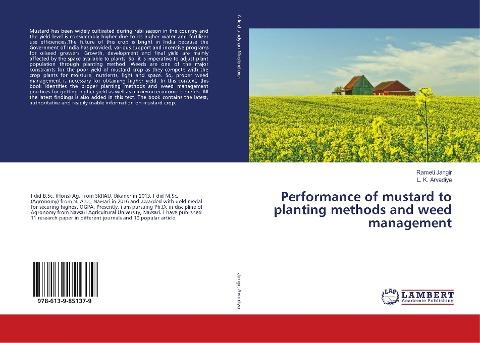 Performance of mustard to planting methods and weed management