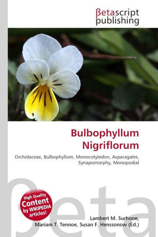 Bulbophyllum Nigriflorum