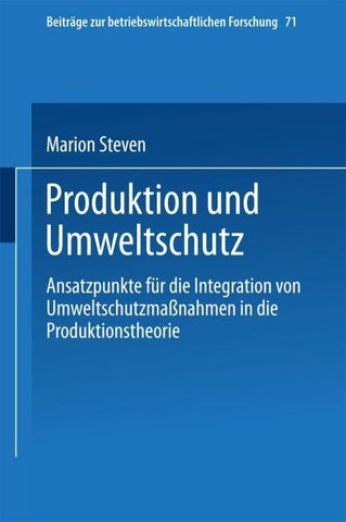 Produktion und Umweltschutz