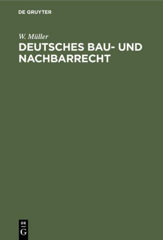 Deutsches Bau- und Nachbarrecht