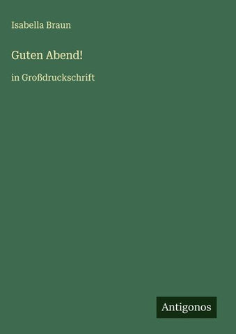 Guten Abend!