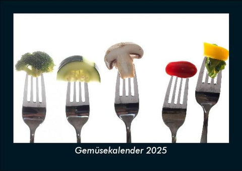 Gemüsekalender 2025 Fotokalender DIN A5