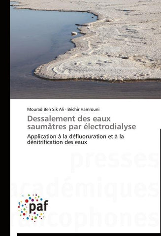 Dessalement des eaux saumâtres par électrodialyse