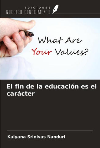 El fin de la educación es el carácter