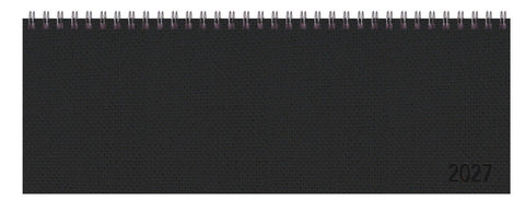 Tischkalender quer Professional Premium 2027 schwarz