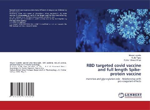 RBD targeted covid vaccine and full length Spike-protein vaccine