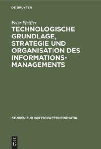 Technologische Grundlage, Strategie und Organisation des Informationsmanagements