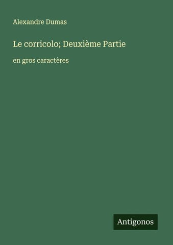 Le corricolo; Deuxième Partie
