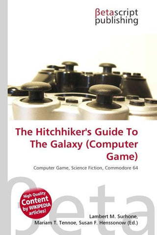 The Hitchhiker's Guide To The Galaxy (Computer Game)