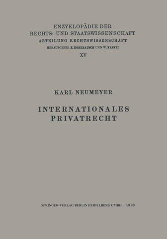 Internationales Privatrecht