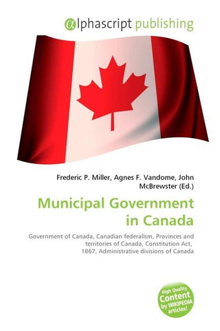 Municipal Government in Canada