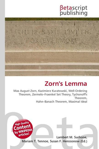 Zorn's Lemma