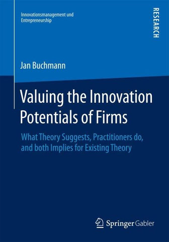 Valuing the Innovation Potentials of Firms