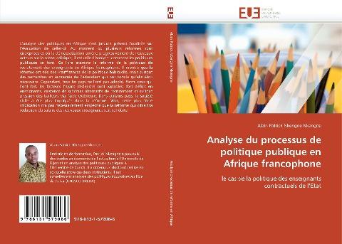 Analyse du processus de politique publique en Afrique francophone