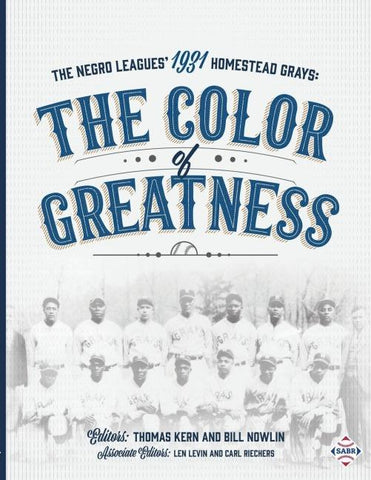 The Negro Leagues' 1931 Homestead Grays