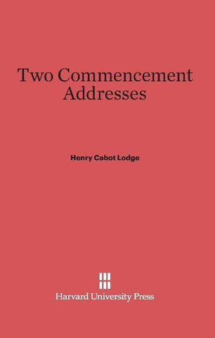 Two Commencement Addresses