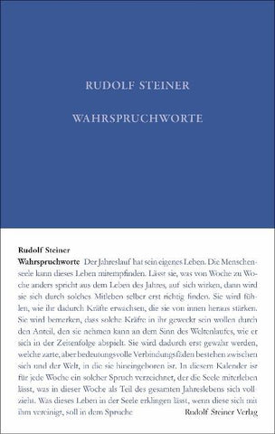Wahrspruchworte