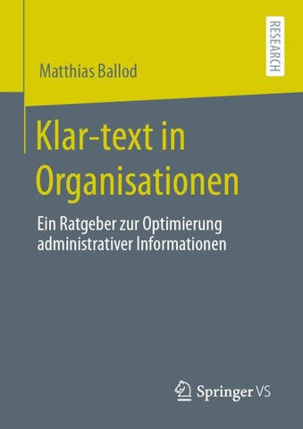 Klar-text in Organisationen
