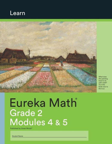 Eureka Math Grade 2 Learn Workbook #2 (Modules 4-5)
