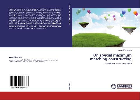 On special maximum matching constructing