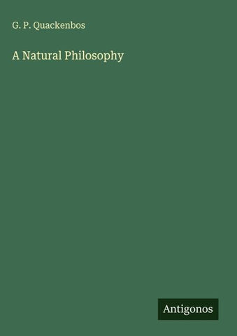 A Natural Philosophy