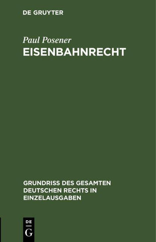 Eisenbahnrecht